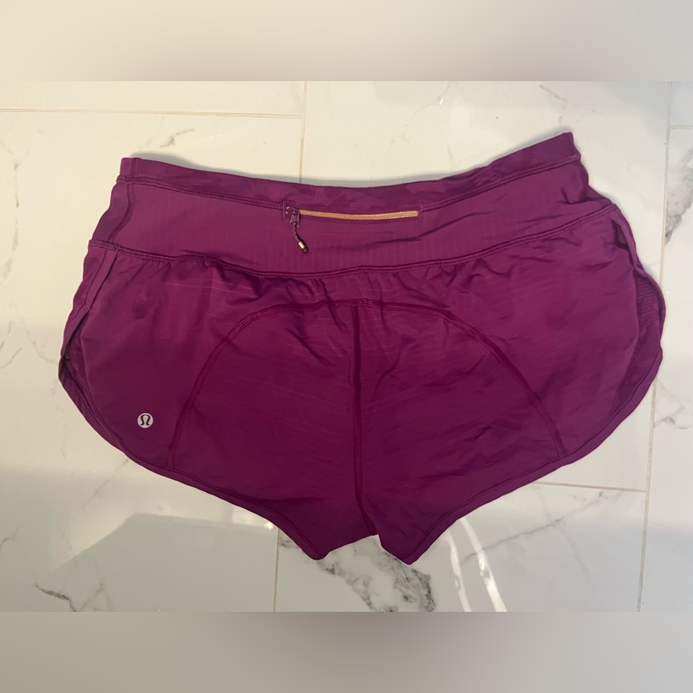 LULULEMON purple shorts